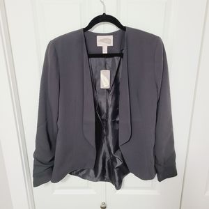New! Charcoal Gray Blazer